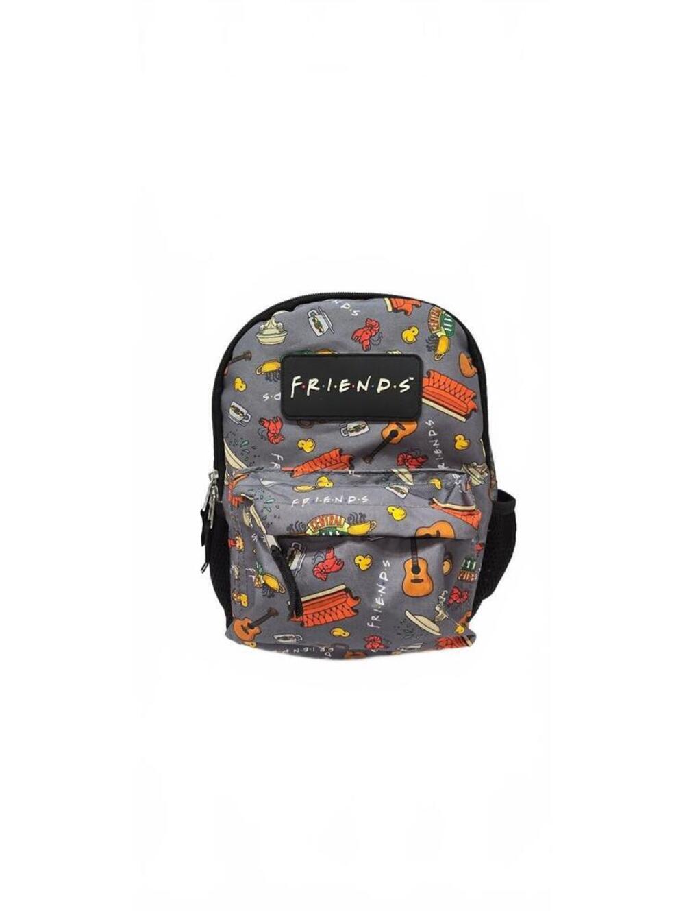 Friends Themed Mini Backpack with Character Prints